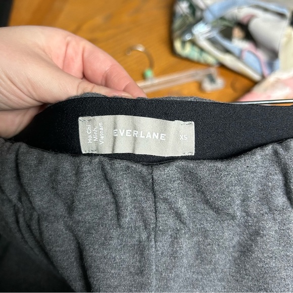 Everlane Heather Gray Knit Dream Pants - Picture 7 of 7